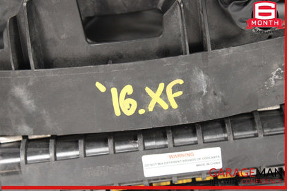 16-20 Jaguar XF Engine Motor Cooling Radiator Fan Assembly OEM