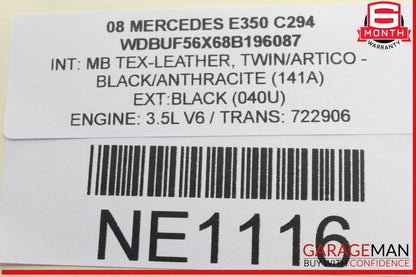 05-13 Mercedes W211 E350 ML350 Engine Air Intake Manifold 2721402401 OEM