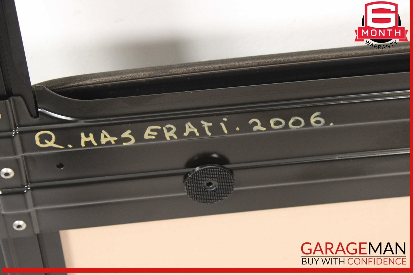 03-13 Maserati Quattroporte M139 Sunroof Guide Rail Frame Glass Track OEM