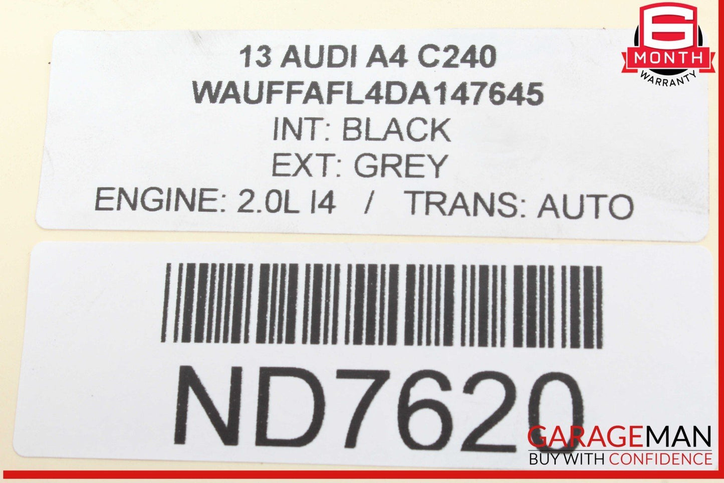 09-18 Audi A4 A6 S4 Rear Right Passenger Side Spindle Knuckle Wheel Hub OEM