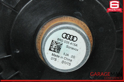 09-18 Audi Q5 Q3 Front Right & Left Side Door Audio Sound Speaker 8R0035415A OEM