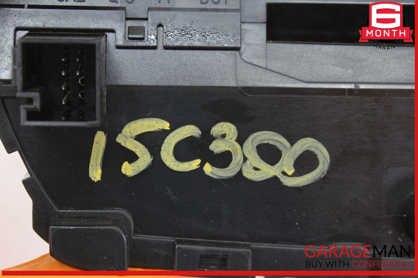 15-18 Mercedes W205 C300 Front Center Dash Hazard Control Switch w/ Clock OEM