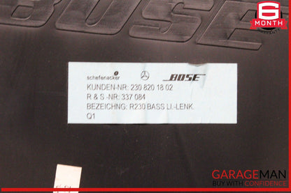 03-08 Mercedes R230 SL500 SL55 AMG Bose Subwoofer Audio Radio Speaker OEM
