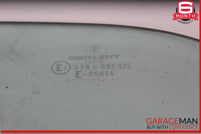 78-91 Porsche 928 S Front Right Passenger Side Door Window Glass OEM