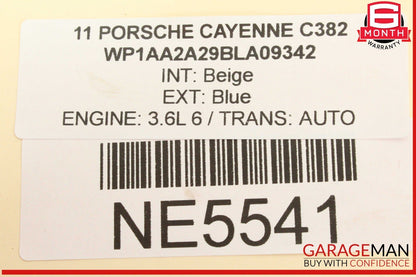 11-14 Porsche Cayenne 958 Rear Right Side Spindle Knuckle Wheel Hub OEM