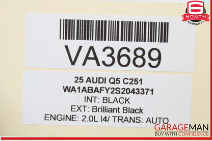 18-25 Audi Q5 Rear Right Passenger Side Rearward Upper Control Arm 80A505398B