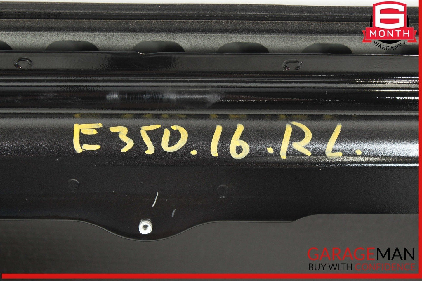 10-16 Mercedes W212 E350 E63 AMG Sedan Rear Left Side Door Shell Black OEM