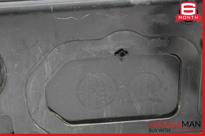 17-22 Alfa Romeo Giulia Rear Tailgate License Plate Molding Trim Cover OEM