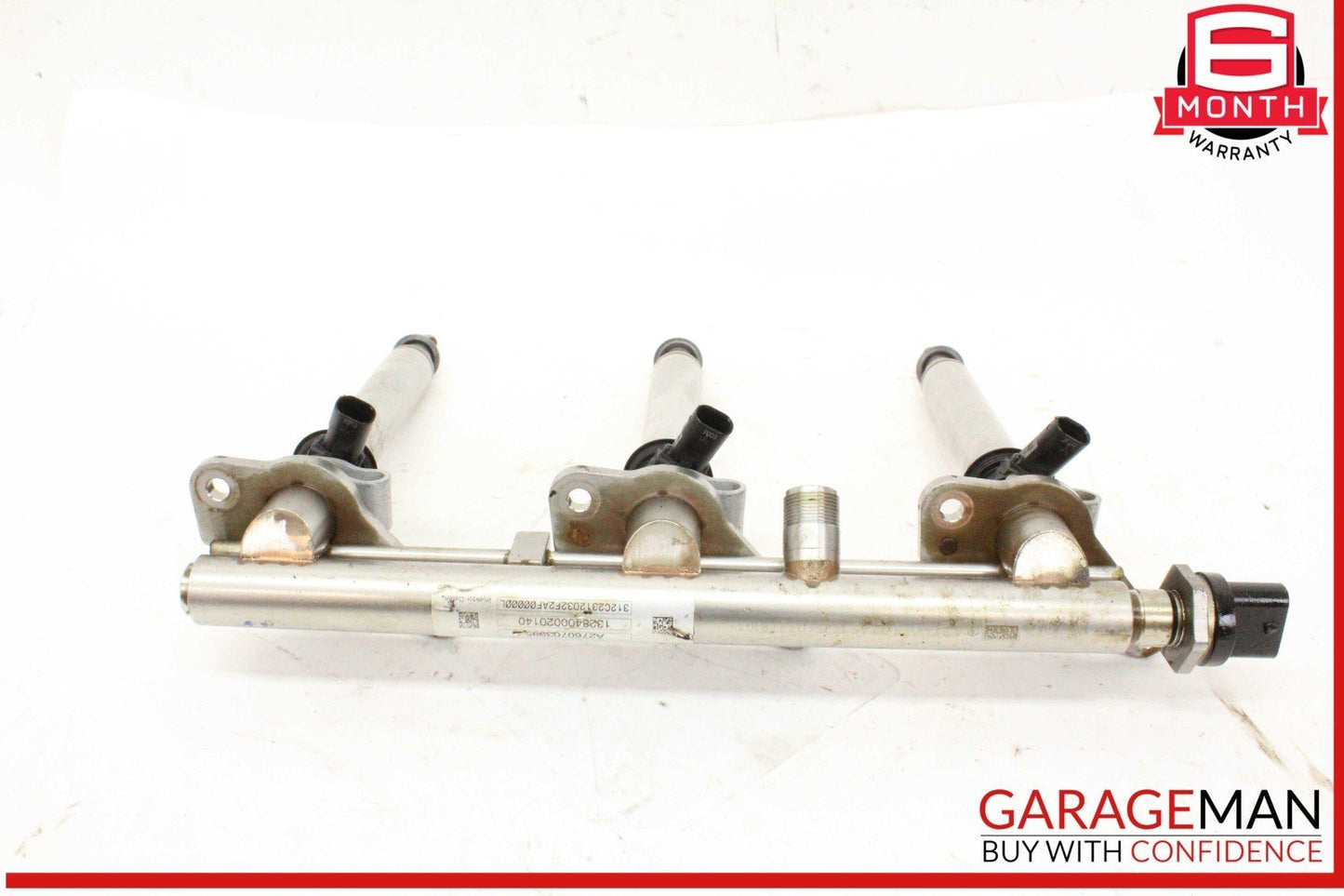 12-18 Mercedes W212 E350 GLK350 Fuel Injector Rail Left Side 2760703995 OEM