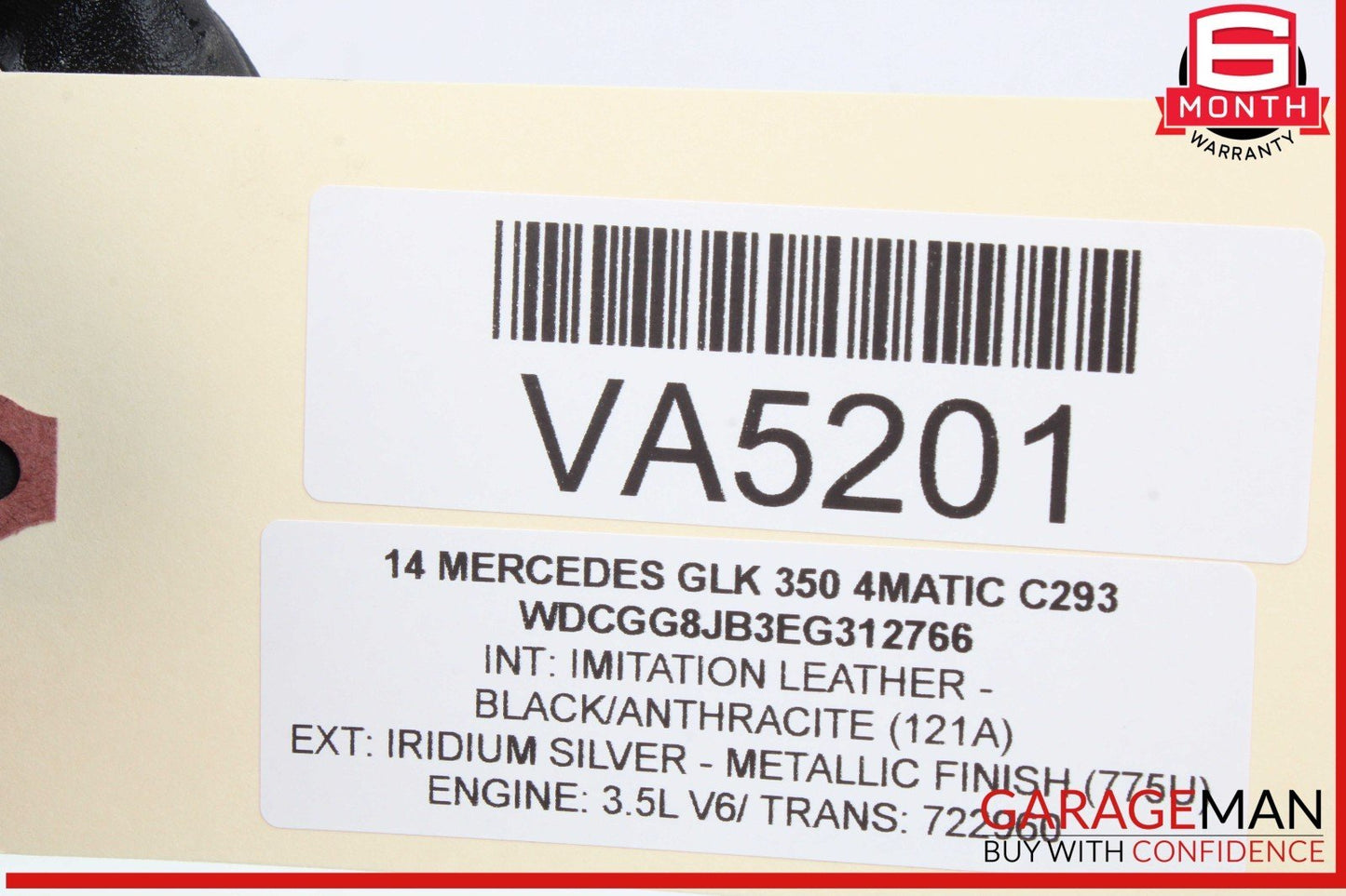 10-15 Mercedes X204 GLK350 4MATIC Front Right / Left Side Suspension Control Arm
