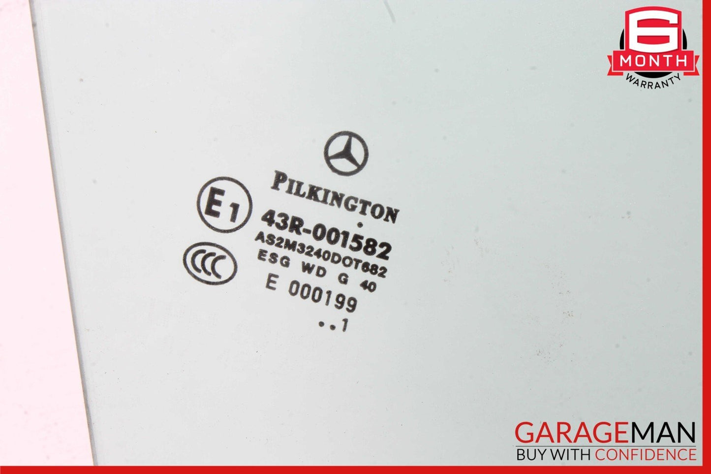 12-20 Mercedes R172 SLK350 SLC300 Front Right Side Door Window Glass OEM