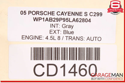 03-06 Porsche Cayenne 955 4.5L V8 Rear Differential Diff Axle Carrier OEM