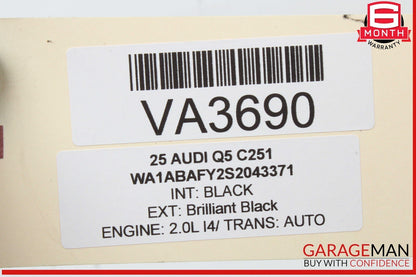 18-25 Audi Q5 Rear Left Driver Side Rearward Upper Control Arm 80A505397B OEM