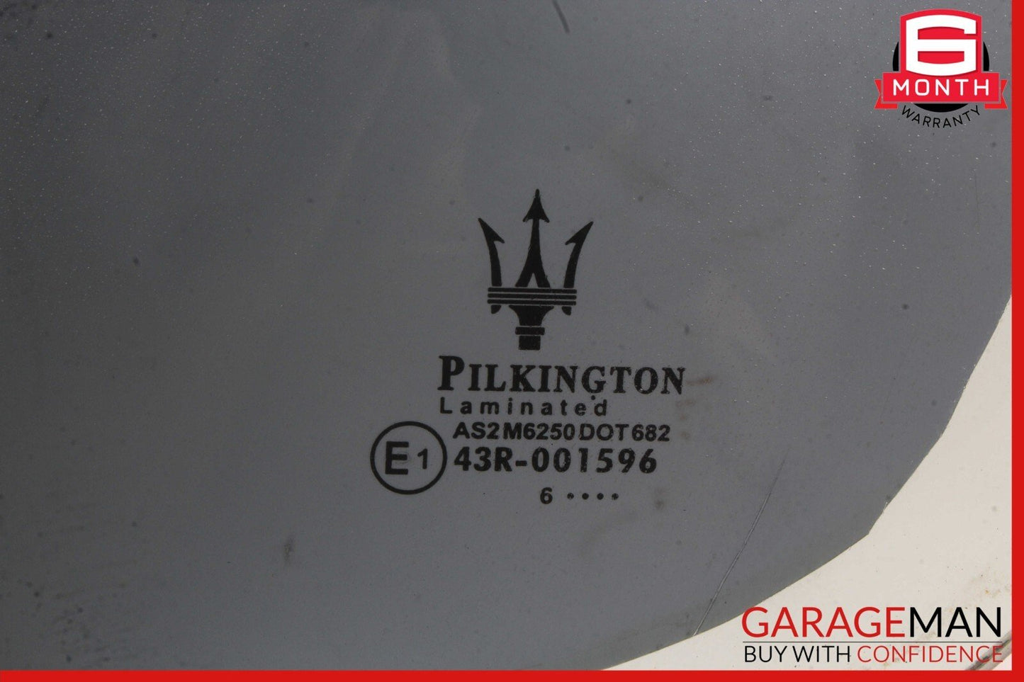 03-13 Maserati Quattroporte M139 Rear Left Side Door Window Glass OEM