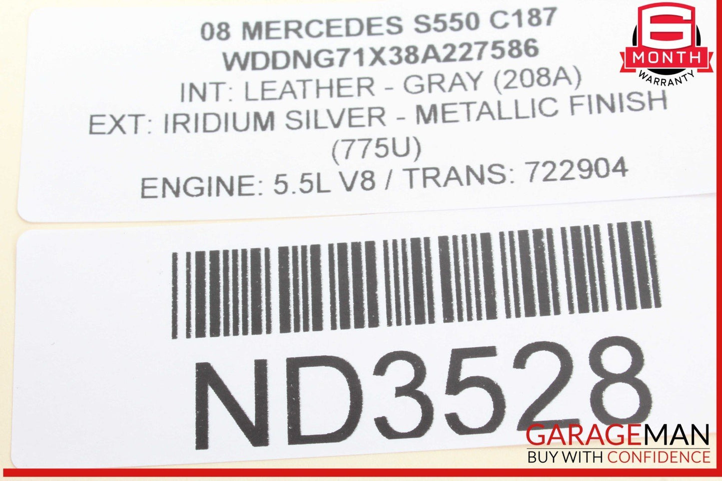 07-09 Mercedes W221 S550 CL550 CL600 Rear Trunk SAM Fuse Box Module Assembly OEM