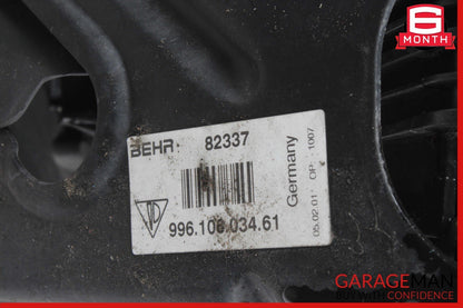 97-04 Porsche Boxster 986 S Right Side Engine Radiator AC A/C Condenser Fan Assy