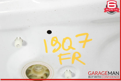 17-19 Audi Q7 Front Right Passenger Side Door Shell White OEM