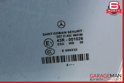 06-11 Mercedes W219 CLS350 CLS55 AMG Front Left Driver Door Window Auto Glass