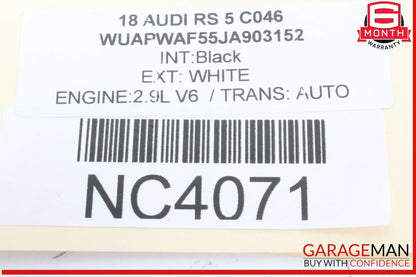 18-23 Audi RS5 S5 Engine Cooling Auxiliary Radiator 8W0121212G OEM