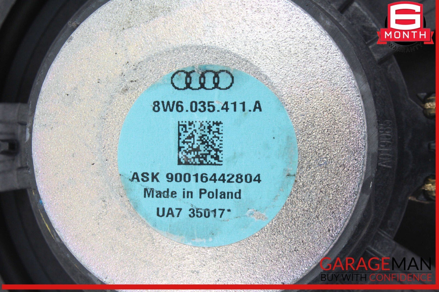 18-23 Audi RS5 S5 Rear Left and Rear Right Side Door Audio Speaker Set of 2 OEM