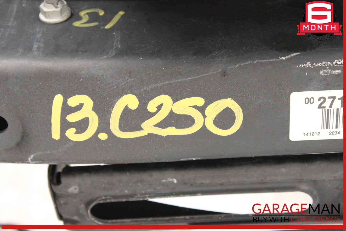 10-18 Mercedes W204 C250 E350 Rear Sub Frame Crossmember Cradle Assembly OEM