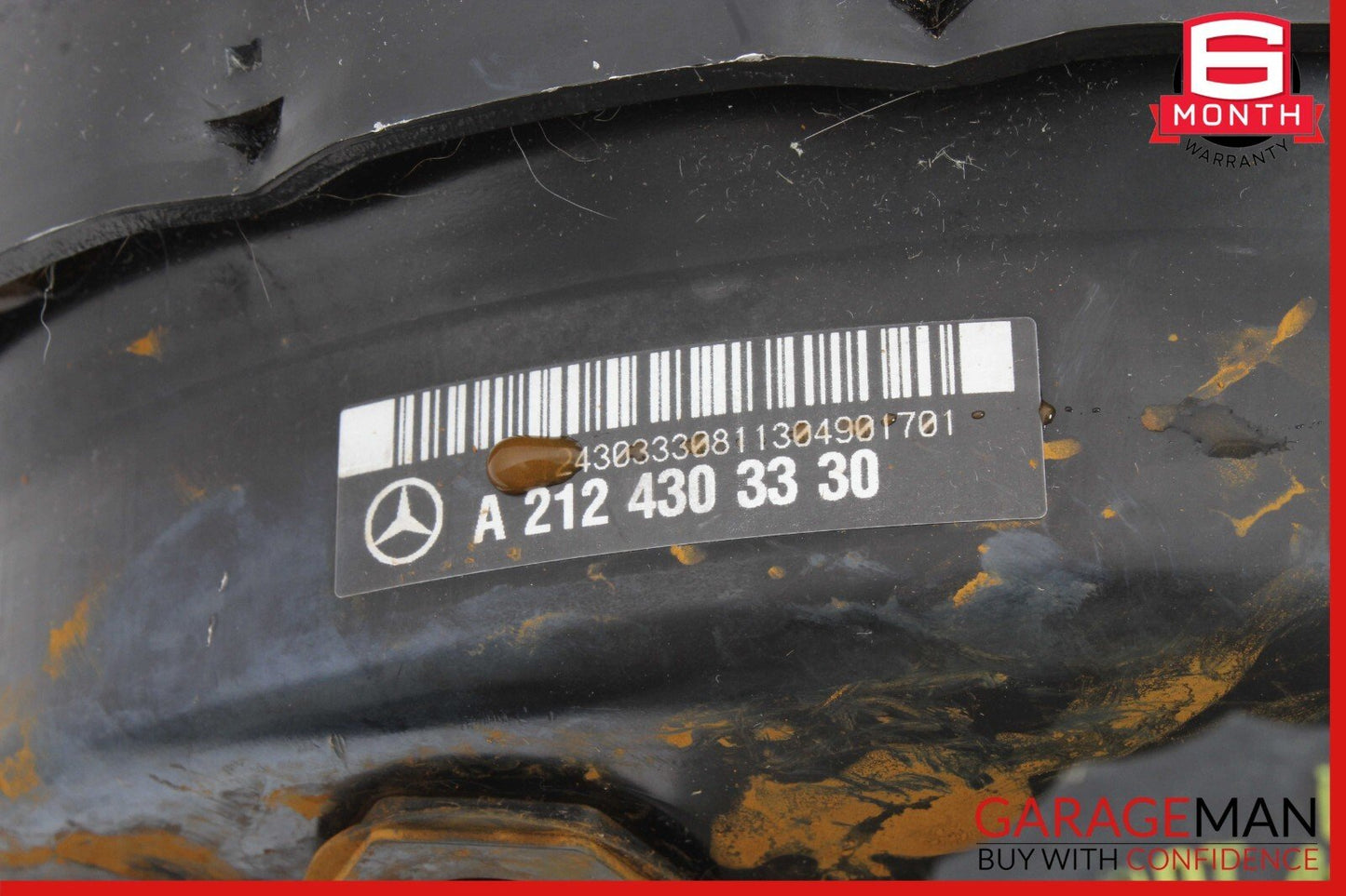 12-14 Mercedes W212 E350 CLS550 Power Brake Booster Master Cylinder Reservoir