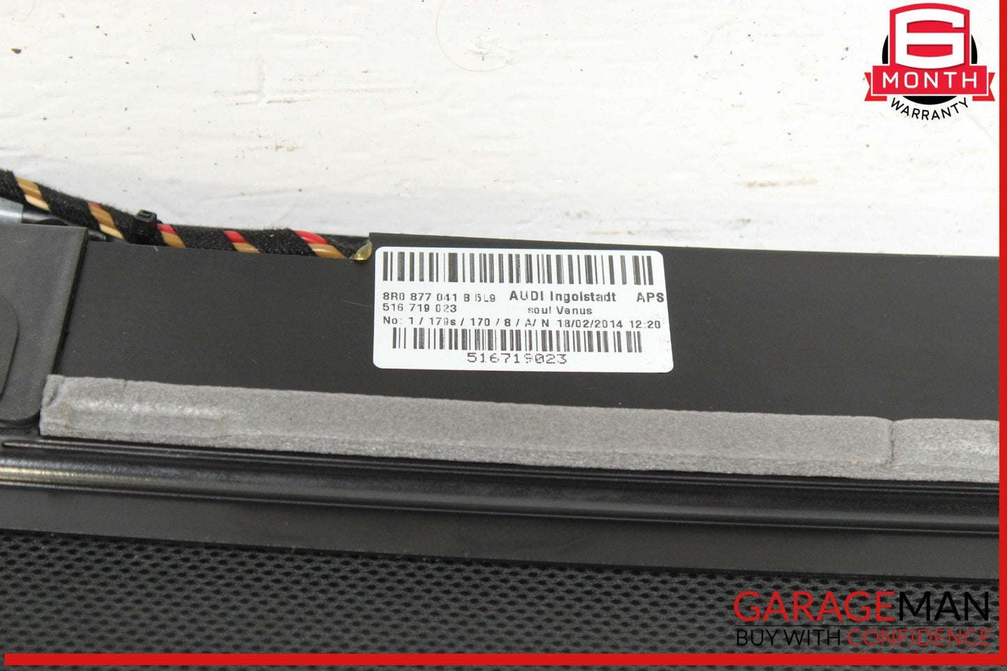 09-17 Audi SQ5 Q5 Panoramic Sunroof Window Glass Assembly OEM