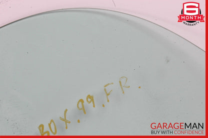 97-04 Porsche Boxster 986 Front Right Side Door Window Auto Glass OEM