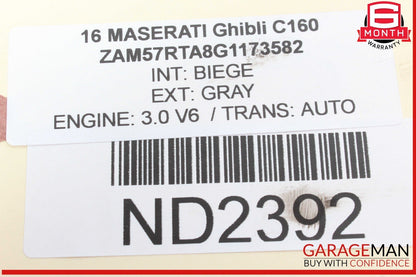 14-17 Maserati Ghibli Front Left Side Wheel Spindle Knuckle Hub Bearing OEM