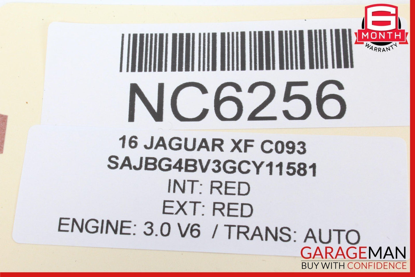 16-20 Jaguar XF Cluster & Steering Column Trim Shroud Bezel Cover Set OEM