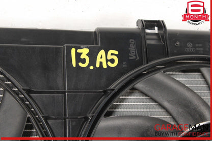 09-16 Audi A5 Q5 2.0L Engine Cooling Radiator AC A/C Condenser Assembly OEM