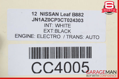11-12 Nissan Leaf Engine Radiator AC A/C Condenser OEM