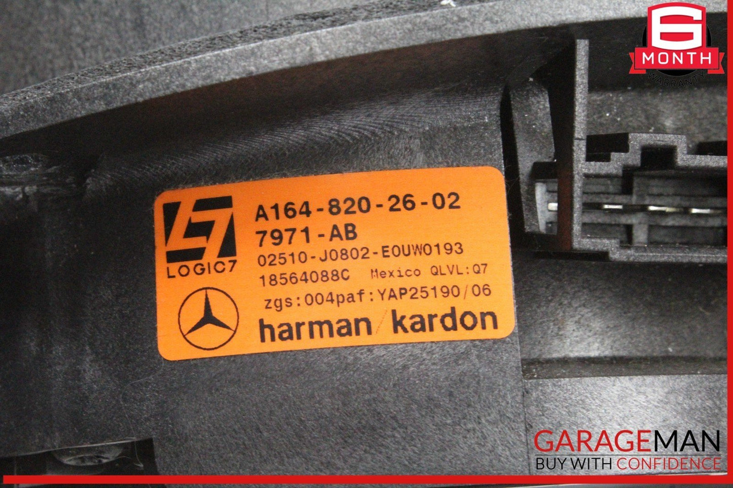 06-13 Mercedes X164 GL450 ML350 Rear Door Speakers Sound Set of 2 1648201102 OEM