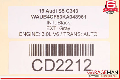 18-24 Audi B9 S5 A5 Front Right Passenger Side Top Upper Seat Cushion OEM