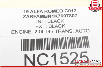 17-20 Alfa Romeo Giulia Rear Left and Rear Right Exhaust Muffler Tail Pipe Tip