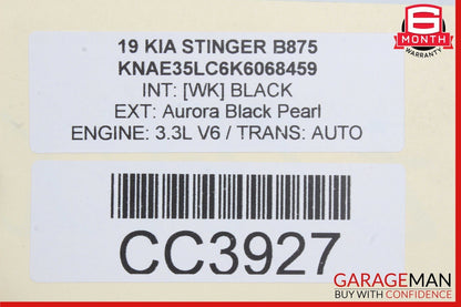 18-21 Kia Stinger Gas Fuel Tank Assembly 31150J5500 OEM