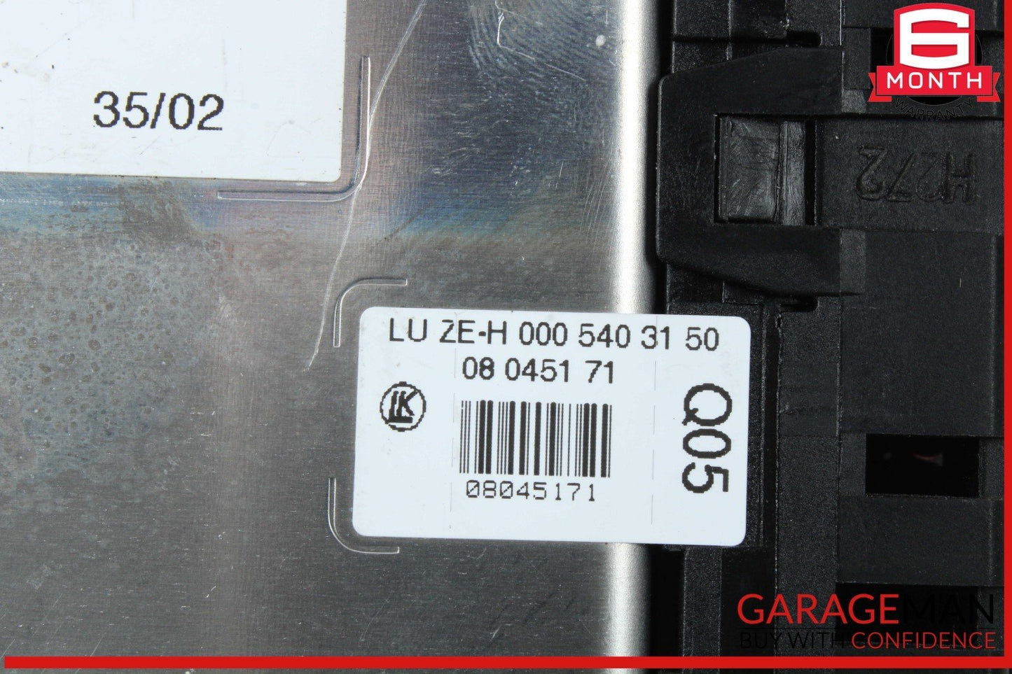 03-12 Mercedes R230 SL500 SL55 AMG SL550 Rear SAM Fuse Box Relay Module OEM