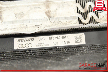 13-17 Audi SQ5 Cooling Fan Radiator AC Condenser Assembly 8T0260401G OEM