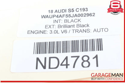 18-24 Audi S5 RS5 Rear Right Passenger Side Bumper Bracket 8W6807454A OEM