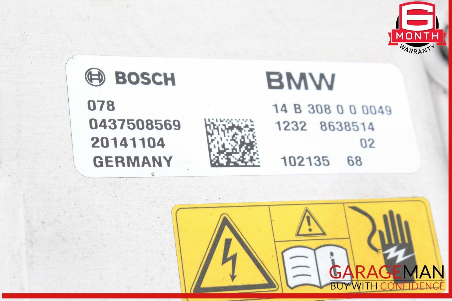 14-15 BMW i3 REME Base Control Unit Energy Management Module 8638514 OEM