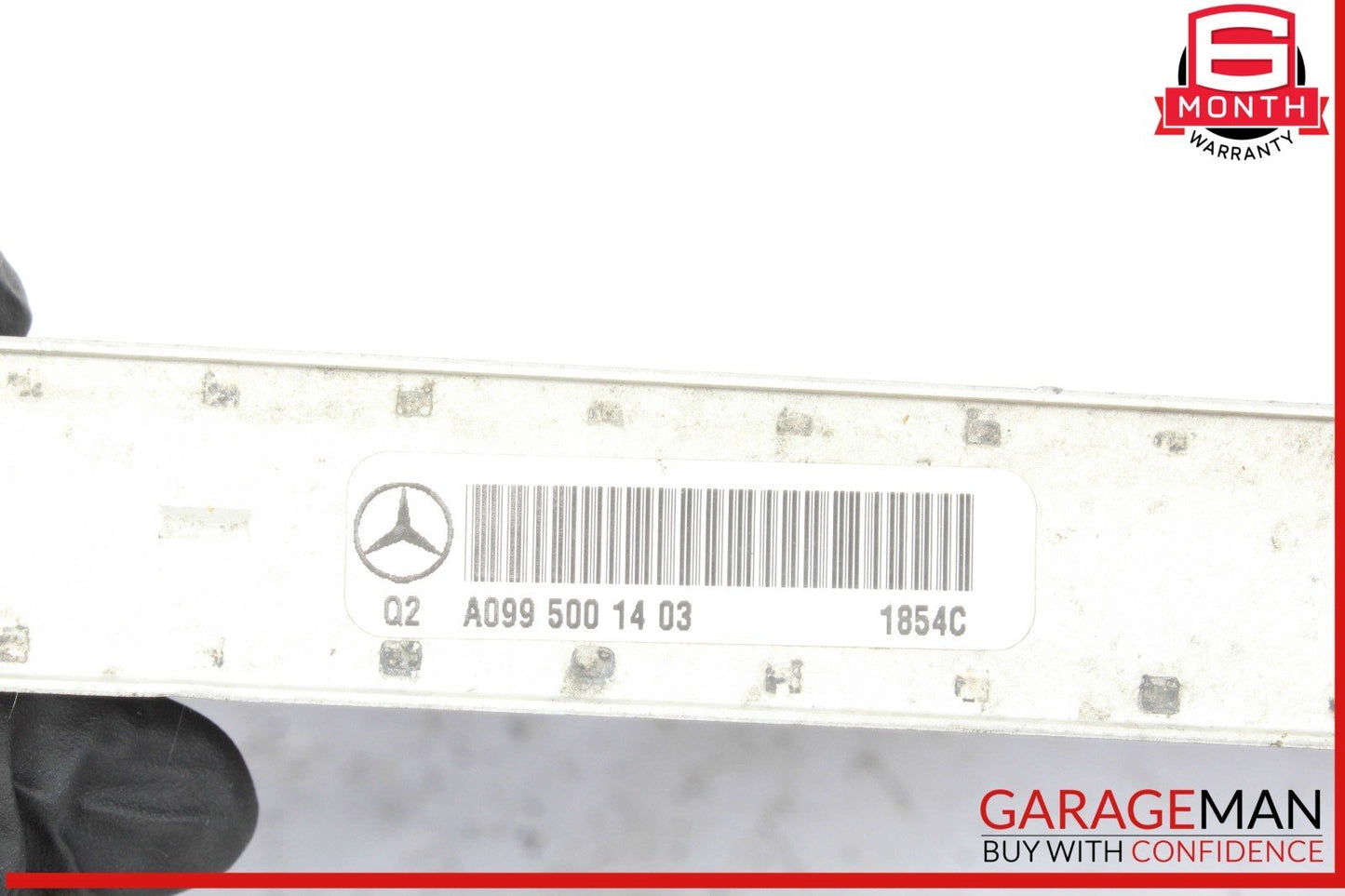 13-16 Mercedes X166 GL550 Engine Motor Cooling Auxiliary Water Cooler Radiator