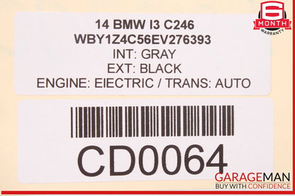 14-21 BMW i3 I01 Electric Drive Motor Transmission OEM 98k