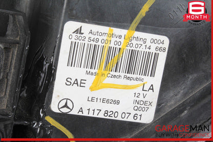 13-18 Mercedes W117 CLA250 Front Left Side Halogen Headlight Head Light Lamp OEM