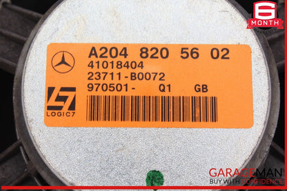 08-18 Mercedes W204 C250 C300 Rear Door Audio Speaker Logic 7 Set of 2 OEM