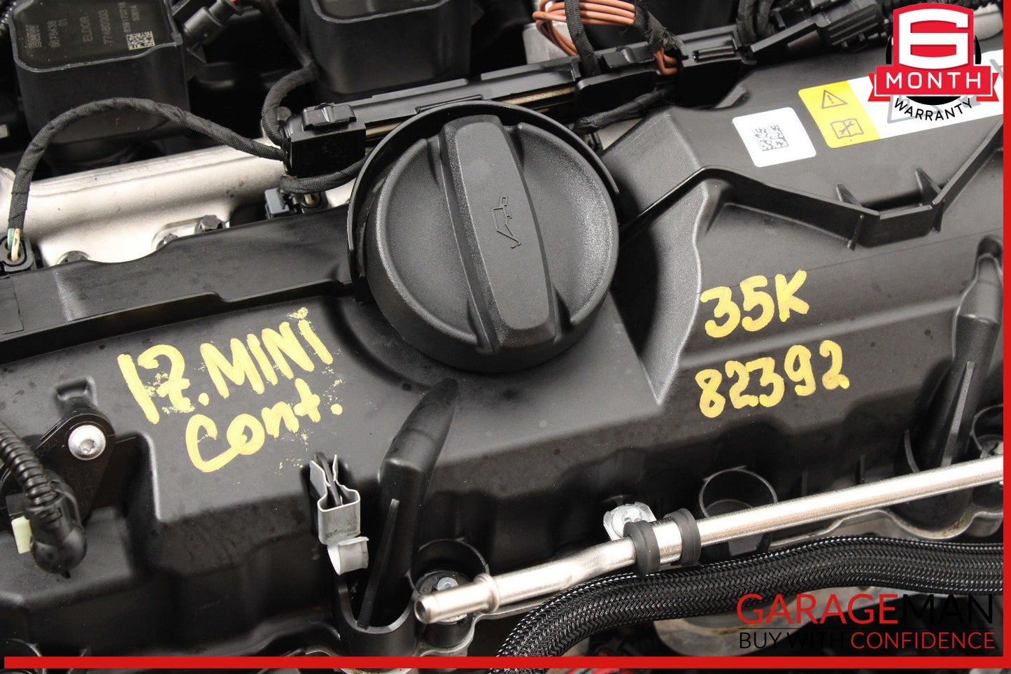 17-19 Mini Cooper S Countryman Complete Engine Motor Block Assembly OEM 35k