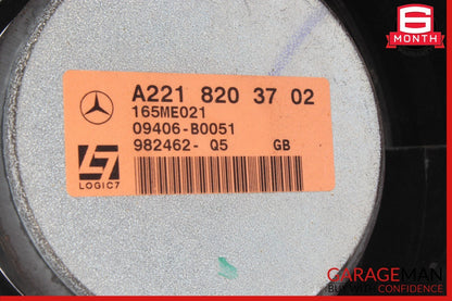 07-09 Mercedes W221 S550 Rear Left & Right Door Audio Sound Speaker Set of 2 OEM