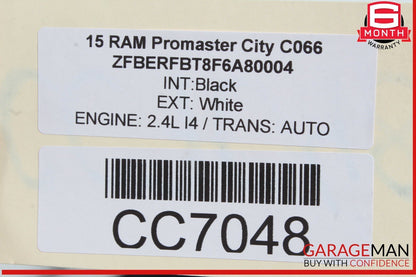 15-22 Ram Promaster City Front Right Passenger Side Door Shell White OEM