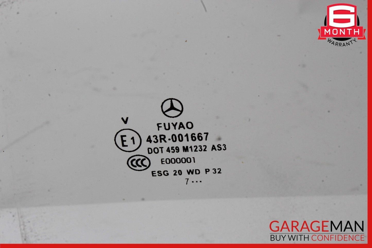 15-20 Mercedes X156 GLA250 GLA45 AMG Rear Left Side Door Window Glass OEM