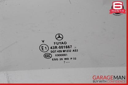 15-20 Mercedes X156 GLA250 GLA45 AMG Rear Left Side Door Window Glass OEM