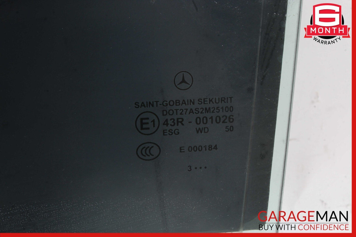 12-18 Mercedes W218 CLS550 CLS500 CLS63 Rear Left Side Door Window Glass Tinted